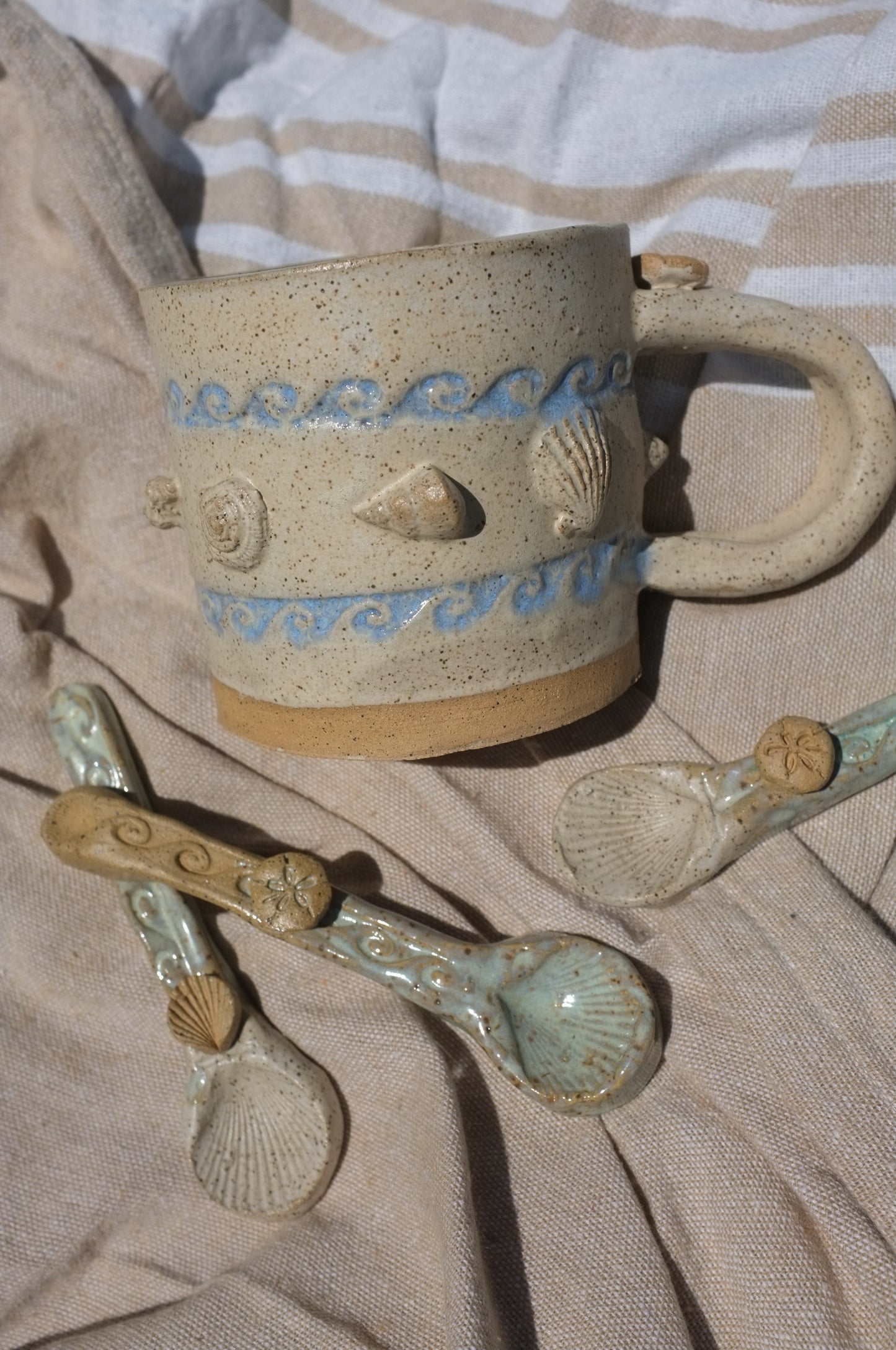 Waves & Shells Mug